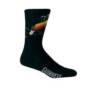 Guinness Toucan - One Pair of Black Compressed Socks "Novelty Gift" (H9109-CDU)