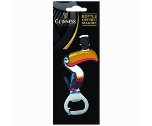 Guinness Toucan PVC Bottle Opener Souvenir Fridge Magnet