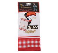 Guinness Toucan Waffle Tea Towel - 17 X 36.5Cm Large Super Absorbent Kitchen Dish Glass Drying Toweling Cloth