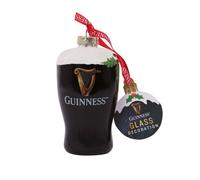 Guinness Christmas Decoration - Pint, Glass, Holly