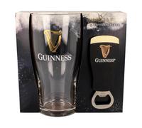 Guinness Pint Glass & Guinness Bottle Opener Gift Set