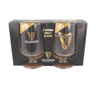 Guinness Victoria Goblet Stem Glasses Twin Pack (sg)