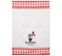 Guinness - Waffle Tea Towel - Red with Toucan