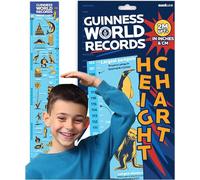 Guinness World Records 2026 Height Chart | Growth Chart For Kids | Educational Height Measurement | Wall Poster With Record Facts | Children's Wall Decor | Nursery Decor & Baby Gift | Stocking Fillers