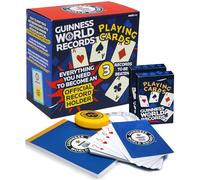 Guinness World Records 2026 Playing Cards Kit - Record Breaker - Official Card Games - World Record Holder - Guinness Book Records 2026 - Card Tricks - Achievement Games - Stocking Fillers For Kids