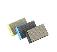 GUIPENG 1/7Pcs Diamond Hand Polishing Pads Tile Glass Abrasive Grinding Block Stone Marble Ceramic Sanding Disc Polisher Tools(3 Pcs)