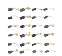 GUIPENG 10pcs Motor Carbon Brush Set Replacement Parts Electric Hammer Cutting Polishing Machine Power Tool Tools(10pcs Model 64)