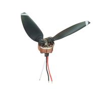 GUIPENG 18mm 2S-3S Micro 3-phase Brushless Motor 2750KV High Speed A/B Propeller For RC Drone FPV Quadcopter Drone UAV Aircraft Engine(Motor A propeller)