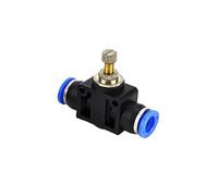 GUIPENG 1PCS Pneumatic Fitting Tube Connector Fittings Air Water Pipe Push in Hose Quick Couping OD 4mm 6mm 8mm 10mm 12mm PU PE PK PV PY(1 pcs SA,OD10mm)