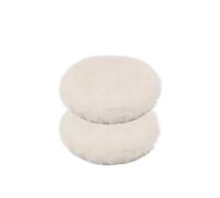 GUIPENG 3/4/5/6/7 Inch M14 Polishing Pads Wool Felt Pad Wheel For Tile Glass Stainless Steel Car Polish Scratche Repair Tools(Wool Pads 2Pcs,3 inch)