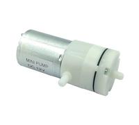 GUIPENG 3.7V 6V 12V Small Mini 370 Motor Diaphragm Air Pump Vacuum Negative Pressure Suction Breast Inflator Aquarium DIY(DC 12V)