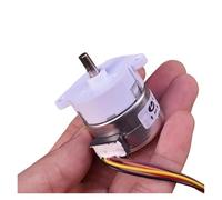 GUIPENG 35BY412L Mini 35mm Round 4-Phase 5-Wire Stepper Motor PM35 Planetary Gearbox Gear Stepping DC12V/DC24V(Model B)