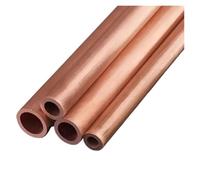 GUIPENG Copper Round Tube Pipe 2 3 4 5 6 7 8 9 10 11 12 13 14 15 16 17 18 19 20 21mm(Length 100mm,19x0.5mm 10pcs)