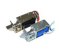 GUIPENG DC12V 3.5A Mini Electromagnetic Lock Small Electric Control Lock Cabinet Lock Electronic Access Electric Bolt(Blue Stroke 5mm)