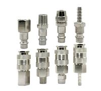 GUIPENG EU Pneumatic Fitting Quick Connector Release Rapidities for Air Hose Fittings Coupling Compressor Accessories European Standard(EU PM,20)