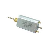 GUIPENG FK-180SH-15146 Small 180 Dual Shaft Motor High Speed Strong Magnetic Carbon Brush Motor DIY Hobby Toy Model DC 6V-12V 13600RPM