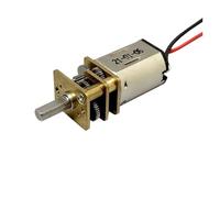 GUIPENG GA12-N20 Mini 12mm Full Metal Gear Motor Micro Gearbox Reduction Motor DC 3V 5V 6V 36RPM Slow Speed D Shaft DIY Robot Smart Car
