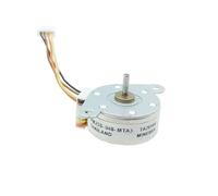 GUIPENG PM25S-048 Mini 25mm Round Thin Stepper Motor Micro 2-Phase 4-Wire Stepping Motor 7.5 Degree 2mm Shaft DIY Printer