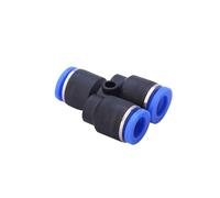 GUIPENG Pneumatic Fitting Pipe Connector Tube Air Quick Fittings Water Push in Hose Plastic 4mm 6mm 8mm 10mm 12mm 14mm PU PE PY LSA HVFF(PY,14mm)