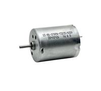 GUIPENG RK-370PH-15235 Micro DC Motor 6V-16V 9200RPM 24mm Round Carbon Brush DIY Hobby Air Pump Model Motor