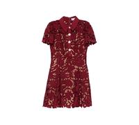 Guipure Lace A-line Dress - female - Self Portrait - Party Dresses - Red - S - Dresses S