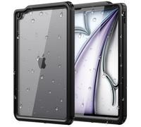 Guirble for iPad Air 11 inch Case M4 2026 & M3 2025 & M2 2024 - IP68 Waterproof,Shockproof Dust/Snow Proof Cover,Full-Body Heavy Duty Protective iPad Case (Black)