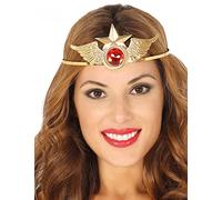 Guirca 13584 - Super Heroine Gold Metal Headband