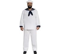 Guirca 80616 Marinier Costume White Size única