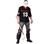 Guirca 80677 Adult Jason Hockey Costume, Colour, L
