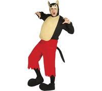 GUIRCA 80792.0 Adult Wolf Costume, Multicoloured, Talla 52-54