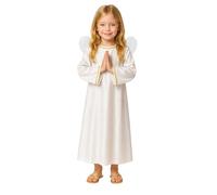 Guirca - Child's Angel Costume, White, 5-6 Years (42608.0)