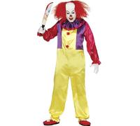 Guirca - Costume Adult Clown Killer, Size 24-26 (84317.0)