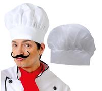 GUIRCA Unisex Kid's Cook Hat, Fabric, One Size, White (13011) Costume