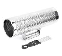 Guiro Instrument, Guiro Shaker, with Scraper Metal 4X12Inch Beginner Concerts Stage Performances for Live Shows Recording