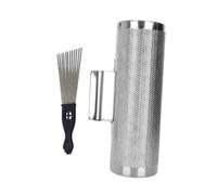 Guiro Instrument Latin Music Instrument for Concerts Live Performance Party silvery M