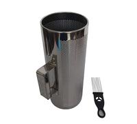 Guiro Metal Instruments Professional Percussion Shaker Musical Instrument Tool Set with Scraper Guiro Musical Tools
