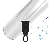 Guiro Metal Scraper Stainless Steel Latin Hand Percussion Instrument Musical Training Tool Metal Guiro Scraper Latin Instrument in Comb Style for Party Live Performance