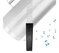 Guiro Scraper - 27.6cm Guiro Metal Scraper | Conical Percussion Brush Design - Metal PP | Rhythm Scraping Tool for Latin Music Instruments Practice Performance