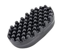 GUIRUI Rubber Curling Hair Brush Twist Curl Comb For Afro Curls Hair Wave Tool Dirty Braided Curly Hair Big Small Holes Durable Curling Comb For Men Women Boy Girl Long Short Hair Black