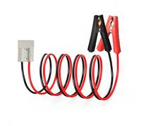 GUIRUIMOON 10AWG Battery Alligator Clip, 50A Anderson to Alligator Clip Connector, 600V Quick Connector Plug Battery Clip for Car Battery Charging.（2M）