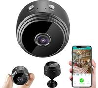 GUIRUO Mini Spy Cameras, Hidden 1080P HD Wireless Portable Small Video Camera with Night Vision Motion Detection, Home Security Nanny Surveillance Cam Perfect Video Bady Camera for Indoor and Outdoor