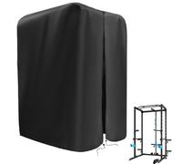 Guisong Gym Rack Cover with Waterproof Zipper, Protective Cover for Squat Rack and Weight Lifting Machine,Home Gym Workout Equipment Covers for Indoor or Outdoor-55.8"W x 40"D x 80"H