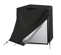 Guisong Refrigerator Cover, Waterproof&Dustproof Cover for Protecting Upright Freezers/Beverage Refrigerator-Suitable for most 1.1 Cubic Mini Freezer(20"W x 20"D x 21"H)