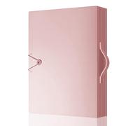 Guisu A3 Pocket Display Folders 80 Pockets Project Presentation Folder Individual School Office Document Organiser Book Holder Case with Clear Plastic Sleeves for Painting Artwork Portfolio (Pink)