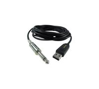GUITAR 2 USB Guitar to USB Interface Cable, Compatible with PC and Mac