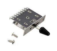 Guitar 3 Weight Guru Switch Metal Sealed 3 Way Selector Replacement Parts for Electric Guitar with Tip Knob Guitar and Screws