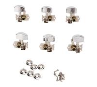 Guitar 3L3R Open String Tuning Pegs Folk Guitar Tuner Pegs Kit String Tuning Pegs Set, Open String Tuning Pegs Tuning Pegs