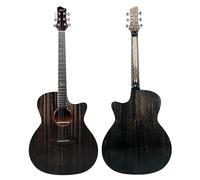 Guitar, 40-Inch Folk Guitar, Solid Spruce Top Mahogany Back And Sides Guitar, Adult Wooden Guitar (Vintage colors)
