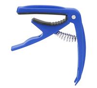Guitar, ABS Shell Adjustable Clamp Playing Tuning Accessories with Spring for Stringed Instruments (Dark Blue)