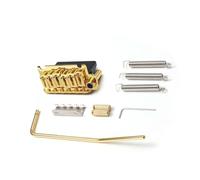 Guitar accessories 10.5mm Electric Guitar Single Tremolo Bridge With Tailpiece(Gold)